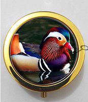 BlackKey Animal Duck 3-Compartment Decorative Pocket Gift Box Case Organizer for Pill, Color 2 -1800