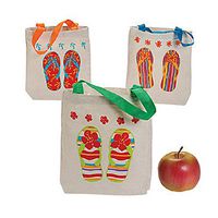 Flip Flop Favor Tote