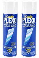 Castle Plexo Anti Static Aerosol Plexiglass Cleaner (2 Pack)