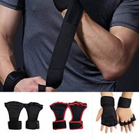 ACAO Men Weight Lifting Gym Gloves Workout Wrist Wrap Sport Exercise Training Fitness