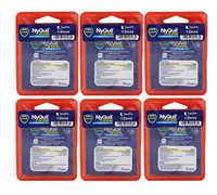 Uni's Vicks Nyquil Cough, Cold & Flu Nighttime Relief 6 Count Travel Packs (2 Caplets Per Pack).
