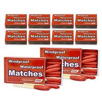 Emergency Zone Matches Waterproof & Wind/Waterproof Matches. Stormproof. Bulk Options. Available in 3, 5, 10, 50, and 100 Packs (Stormproof, 10 Pack)