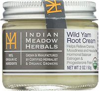 Indian Meadow Herbals, Cream Wild Yam Root, 2 Ounce