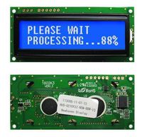 LCD Character Display Modules & Accessories 2 x 16 STN-BLUE 80.0 x 36.0