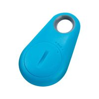 Smart Alarm Device, Gotd Anti-Lost Theft Device Alarm Bluetooth Remote GPS Tracker Child Pet Bag Wallet Key Finder Phone Box (Blue)