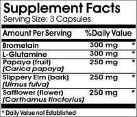 Advanced Digestaway Enzyme 180 Capsules # BioPower Nutrition
