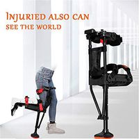 TXDWYF Crutches Adult Hands Free/Crutch Alternative/Hands Free Crutch/Mobility Aids Health Balance/Knee Crutch/Knee Walker Scooter