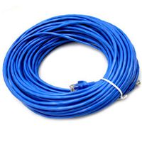 Cable N Wireless 100 Feet High Speed Cat5 Cat5e RJ45 Patch Ethernet Network Internet DSL Cable (100 FT, Blue) for PC, Mac, Laptop, PS2, PS3, XBox, and XBox 360 (US Seller)