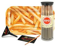 Bundle - 3 Items - 50 RAW Natural Lean Size Cones, RAW Lean Loader Cone Filler with Rolling Paper Depot Rolling Tray (Fries)