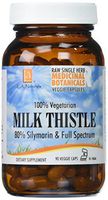 L A NATURALS Milk Thistle Raw Herb 90 Vgc, 0.02 Pound