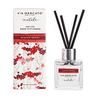 Via Mercato Natalie Petite Reed Diffusor - Winter Berries