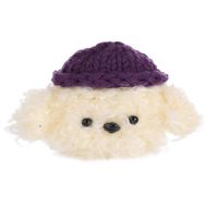 Shan-S for AirPods Pro Wireless Charging Case,3D Soft Fur Furry Kawaii Cute Teddy Dog Protective Case Skin Cover for AirPods Pro [2019 Newest Release] [Christmas Holiday Women Girls Kids Gift]