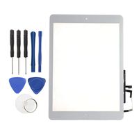 AUTOKAY Whitw Touch Digitizer Screen Touchscreen Flex for Apple iPad Air A1474,A1475,A1476