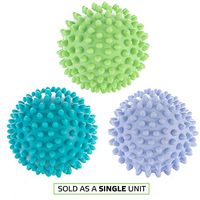 Sport2People Rubber Yoga Massage Balls - Spiky and Lacrosse Balls to Improve Reflexology and Mobility - Deep Tissue Foot Massager, Trigger Point Roller for Myofascial Release and Plantar Fasciitis