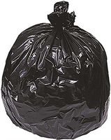 Renown REN36500-CA Trash Can Liners, 43" x 60", 65 gal, 2 mil, Black (Roll of 5) (Pack of 10)