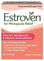 Estroven Weight Management One Per Day Multi-Symptom Menopause Relief Black Cohosh FamilyPack 2Pack (30Count) Cissus Quadrangularis Stem/Leaf Extract