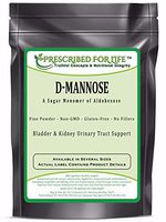 D-Mannose Powder - Natural Urinary Tract and Bladder Support, 4 oz (113 g)