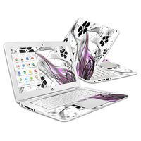 Mightyskins Skin Compatible with Hp Chromebook 14 (2014) - Gray World | Protective, Durable, and Unique Vinyl Decal Wrap Cover | Easy to Apply, Remove, and Change Styles | Made in The USA