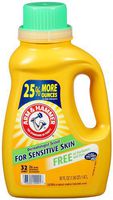 Arm & Hammer Liquid Perfume and Dye Free Dual He, 50 Fluid Ounce