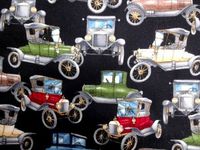 'NUGGLEBUDDY Microwavable Moist Heat & Aromatherapy Organic Rice Pack. VINTAGE CARS with SPEARMINT EUCALYPTUS Aromatherapy.