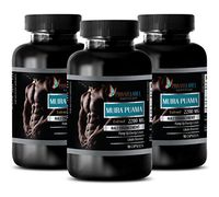 Energy Supplements for Men - Muira PUAMA Extract 2200Mg - Male Enhancement - Energy Boost - 3 Bottles (270 Capsules)