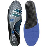 Sof Sole Men's Low Arch Unisex FIT Support Insoles, Grey, Women's 13-14/Men's 11-12