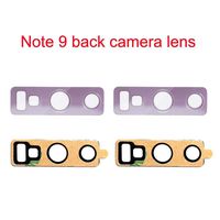 Afeax Back Rear Camera Glass Lens Replacement + Adhesive Preinstalled for Samsung Galaxy Note 9 N960 (Lavender Purple)