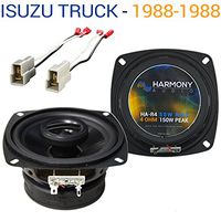 Compatible with Isuzu Truck 1988-1988 Factory Speaker Replacement Harmony R4 & Metra Harness