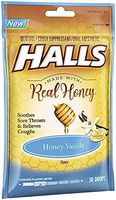 Halls Real Honey Cough Drops (Pack of 14)