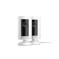 Introducing Ring Indoor Cam, Compact Plug-In HD security camera with two-way talk, White, Works with Alexa - 2-Pack