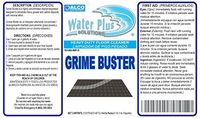 ALCO Professional Floor Cleaner/Degreaser - Grime Buster High Concentrate Cleaning Solution for Mops - Industrial & Commercial Floor Cleaning Liquid - For Home, Resto, Factory Floors (1 Gallon)