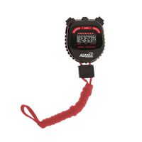 MARATHON ADANAC 3000 Digital Stopwatch Timer, Water Resistant, Battery Included (Black/Red)