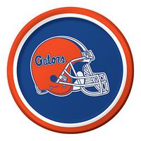 Club Pack of 96 NCAA University of Florida Gators Paper Party Luncheon Plates 7"