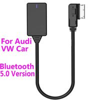 Bluetooth 5.0 Audi Aux Bluetooth Adapter VW Audi AMI MMI MDI Audio Music Cable for iPhone Android Bluetooth Devices VW Audi Car (for MMI 3G Only)