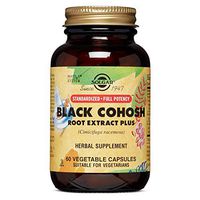 Solgar Standardized Full Potency Black Cohosh Root Extract Vegetable Capsules, 60 Count