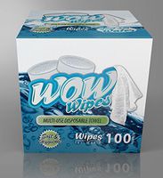 Wow Wipes - The Magic Tissue Pouch Pack (100 Pc)