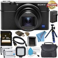 Sony Cyber-Shot Premium Compact DSC-RX100 VI DSCRX100M6/B Digital Camera Bundle Advanced