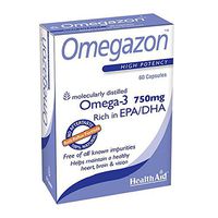HealthAid Omegazon Omega 3 Fish Oil - 60 Capsules