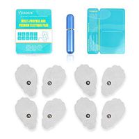 Self-Adhesive Electrodes Pad -TENS Unit Reuseabl-Non Irritating by Yunoun(2×2 8 Back)