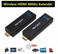 Wireless HDMI Transmitter and Receiver Kit measy W2H Nano Wireless HDMI 60GHz Wireless HDMI Transmitter Receiver Extender 1080P Kit for Laptop, PC
