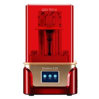 QIDI TECH Shadow 5.5 S 3D Printer, UV LCD Resin Printer with Dual Z axis Liner Rail, 3.5 Inch Touch Screen,Build Size 4.52"(L) X 2.55"(W) X 5.9"（H）