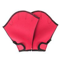 Togethor Bathroom Accessories Sets -1pair Swimming Surfing Diving Training Hand Flippers Swim Finger Frog Webbed Gloves