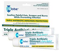 Triple Antibiotic + Pain Relief Dual Action Ointment, 1 Oz (2 - Pack)