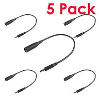 Tip Adapter Converter Cable 7.4 to 4.5mm for Dell Laptop Power Supply 30w 40w 45w 65w 90w 120w 135w D5g6m 0d5g6m M3800 XPS 12 13 9350 3960 15 5930 5950 Inspiron 11 13 14 15 17 3000 5000 7000 [5Pack]