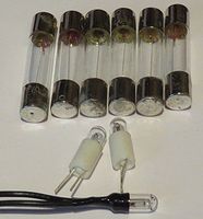 Complete Lamp Kit for Marantz 2220 - with 8v 200ma Fuse Lamps