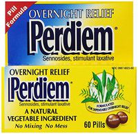 Perdiem Overnight Relief Laxative Pills-60 ct