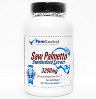 Saw Palmetto Standardized Extract 320mg // 100 Capsules // Pure // by PureControl Supplements