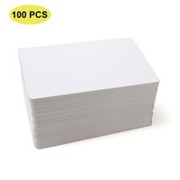 THONSEN 13.56MHz MIFARE Classic 1K RFID Smart Cards ISO14443A Blank RFID Hotel Key Cards Sublimation Printable (Pack of 100)