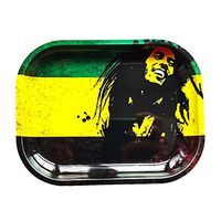 Metal Rolling Tray Durable Art Scroll Tray New 06