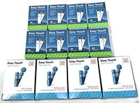 EasyTouch 400 Blood Glucose Test Strips (8 Boxes) & 400 Twist Lancets 30g (4 Boxes)